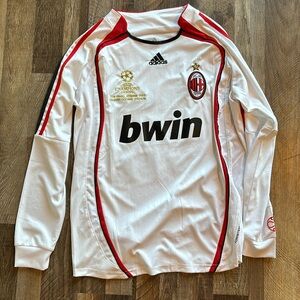 Adidas Medium Men’s - AC Milan - Kaka - Retro Long Sleeve Soccer Jersey